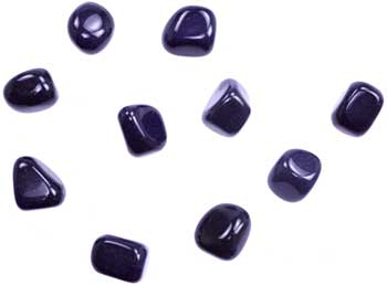 (image for) 1 lb Blue Goldstone tumbled