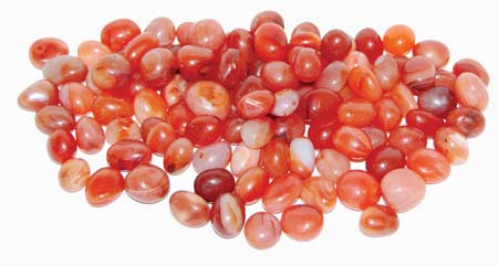 (image for) 1 Lb Carnelian tumbled