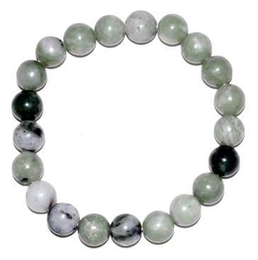 8mm Green Jade bracelet (image for) 8mm Green Jade bracelet