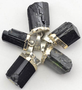 (image for) Black Tourmaline untumbled