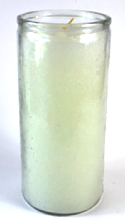 (image for) White 14-day jar candle