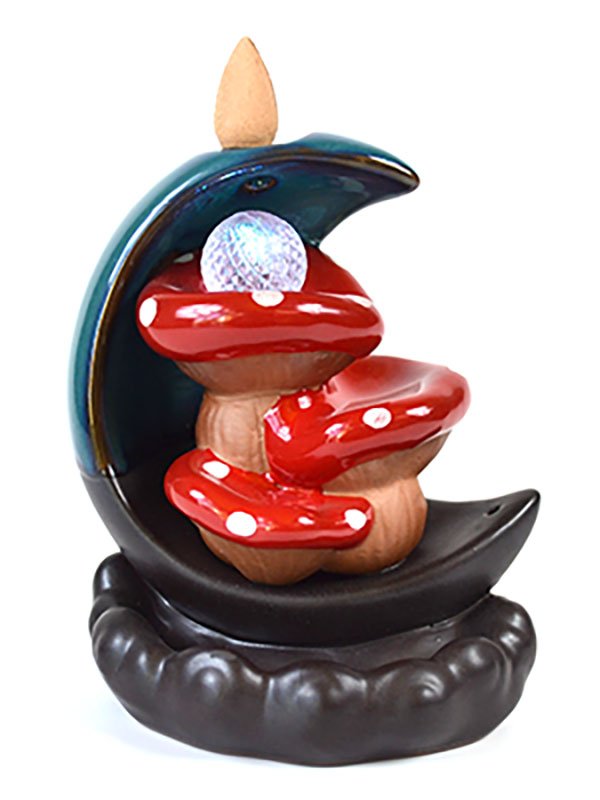 (image for) 5 1/2" Moon Mushroom Light back flow burner