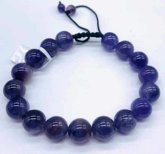 (image for) 10mm Amethyst bracelet