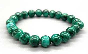 8mm Malachite bracelet (image for) 8mm Malachite bracelet