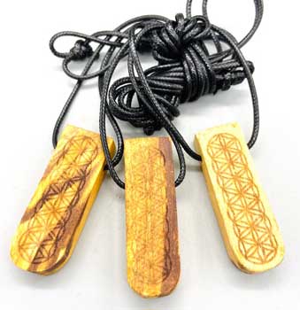 (set of 3) 2" Palo Santo Lotus (image for) (set of 3) 2" Palo Santo Lotus